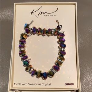 Kim Rogers bracelet and matching earrings